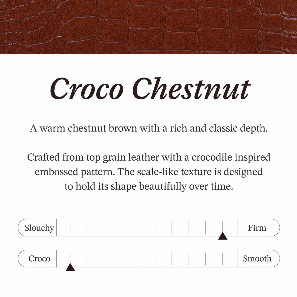 #Color_Croco Chestnut, #Style_Zipper