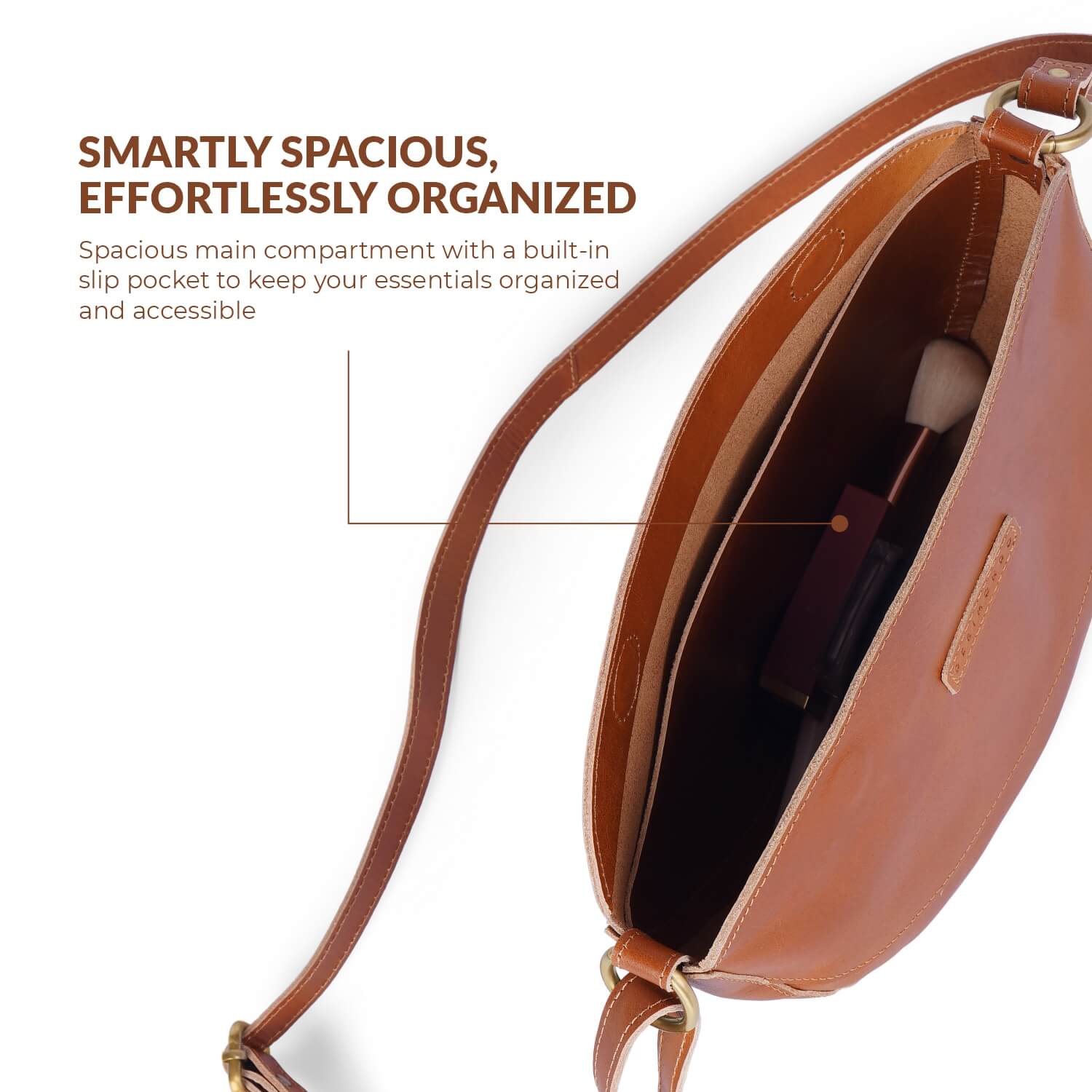 Oslo Umhängetasche | | Hellbraun